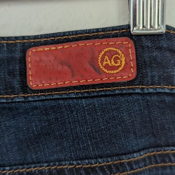 Adriano Goldschmied AG The Catwalk Straight Leg Dark Wash Denim Jeans Size 24 R - Picture 11 of 15